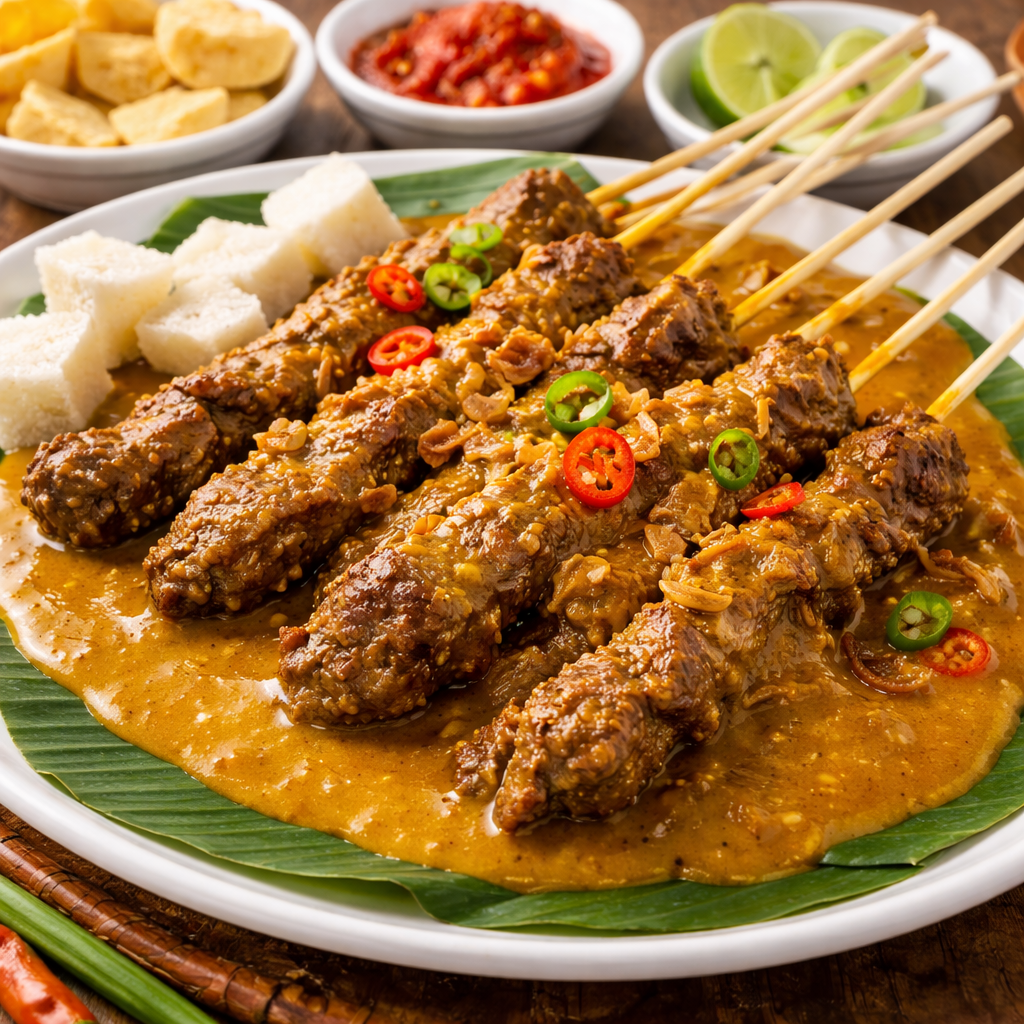 Sate Padang Daging Martabak Kubang Hayuda